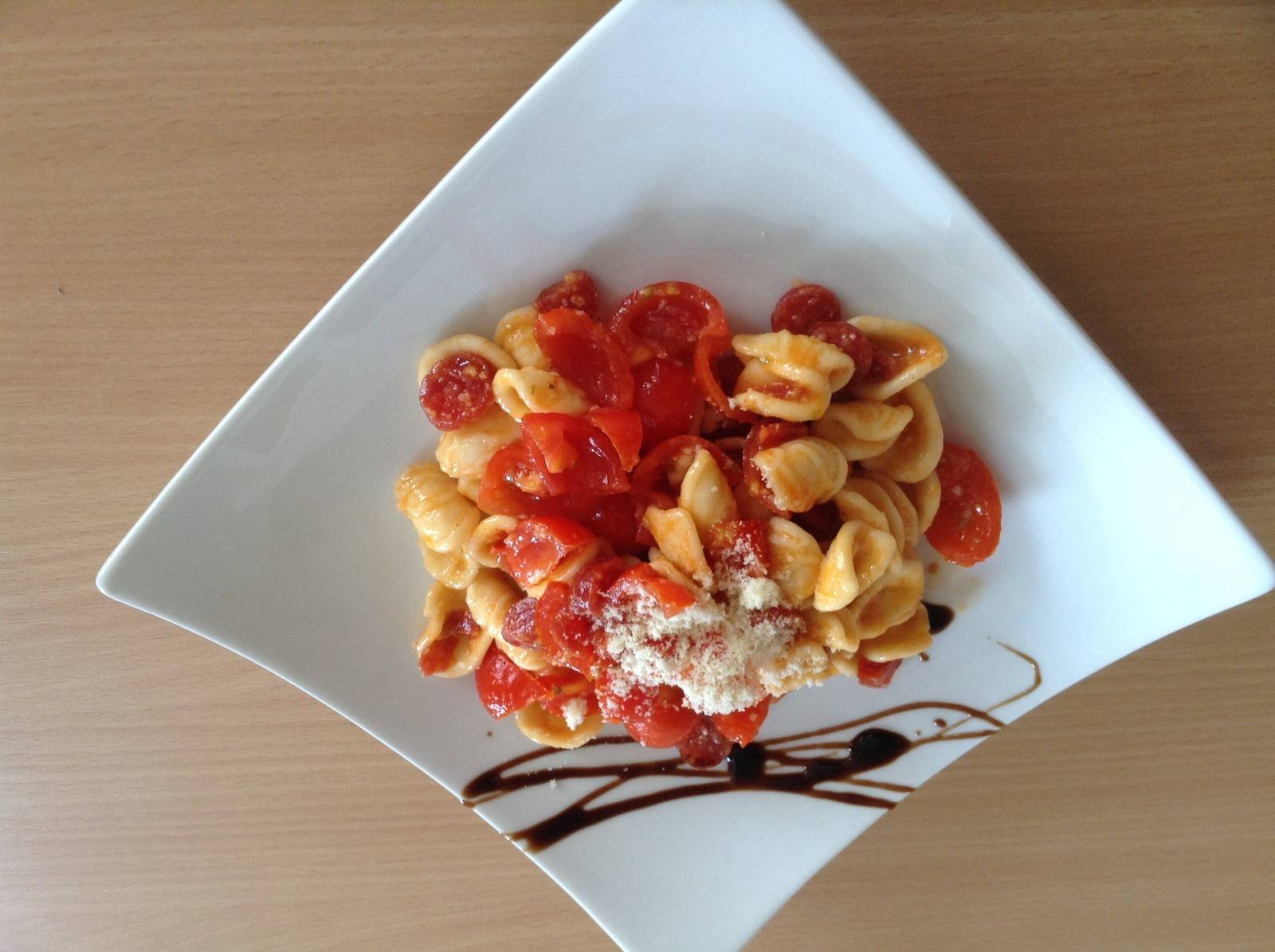 Schnelle pikante Pasta