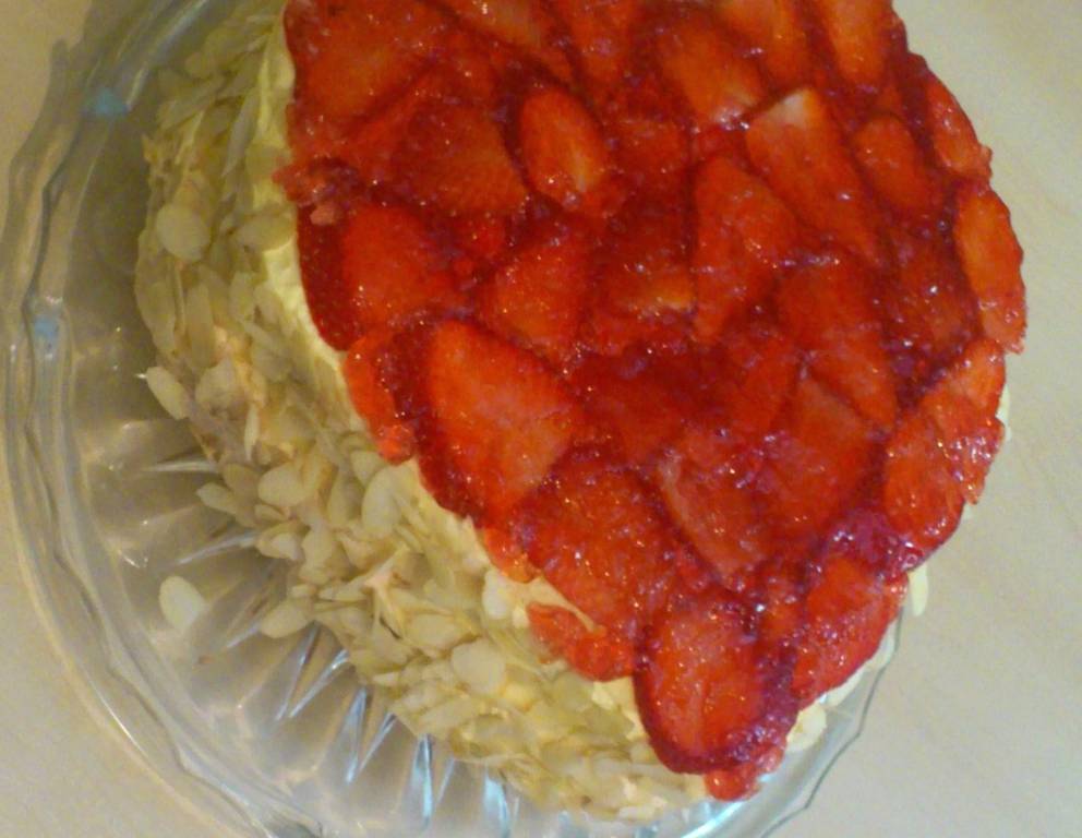Erdbeercremetorte Erdbeercremetorte