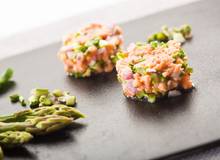 Spargel-Lachs-Tatar Spargel-Lachs-Tatar