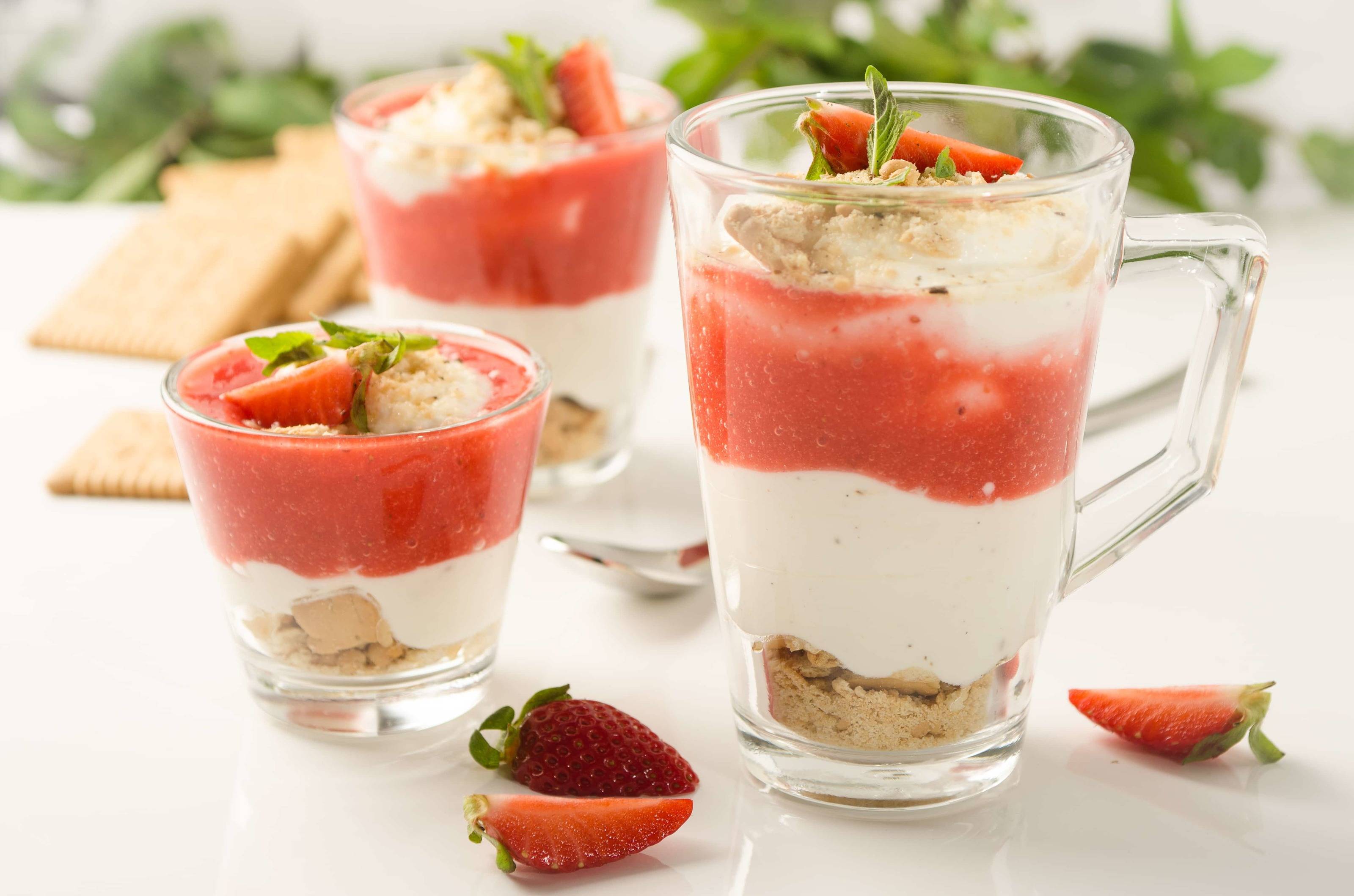 Schicht-Cheesecake Rezept