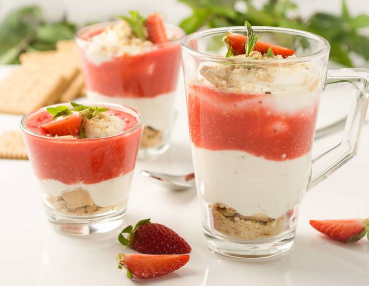 Schicht-Cheesecake Schicht-Cheesecake