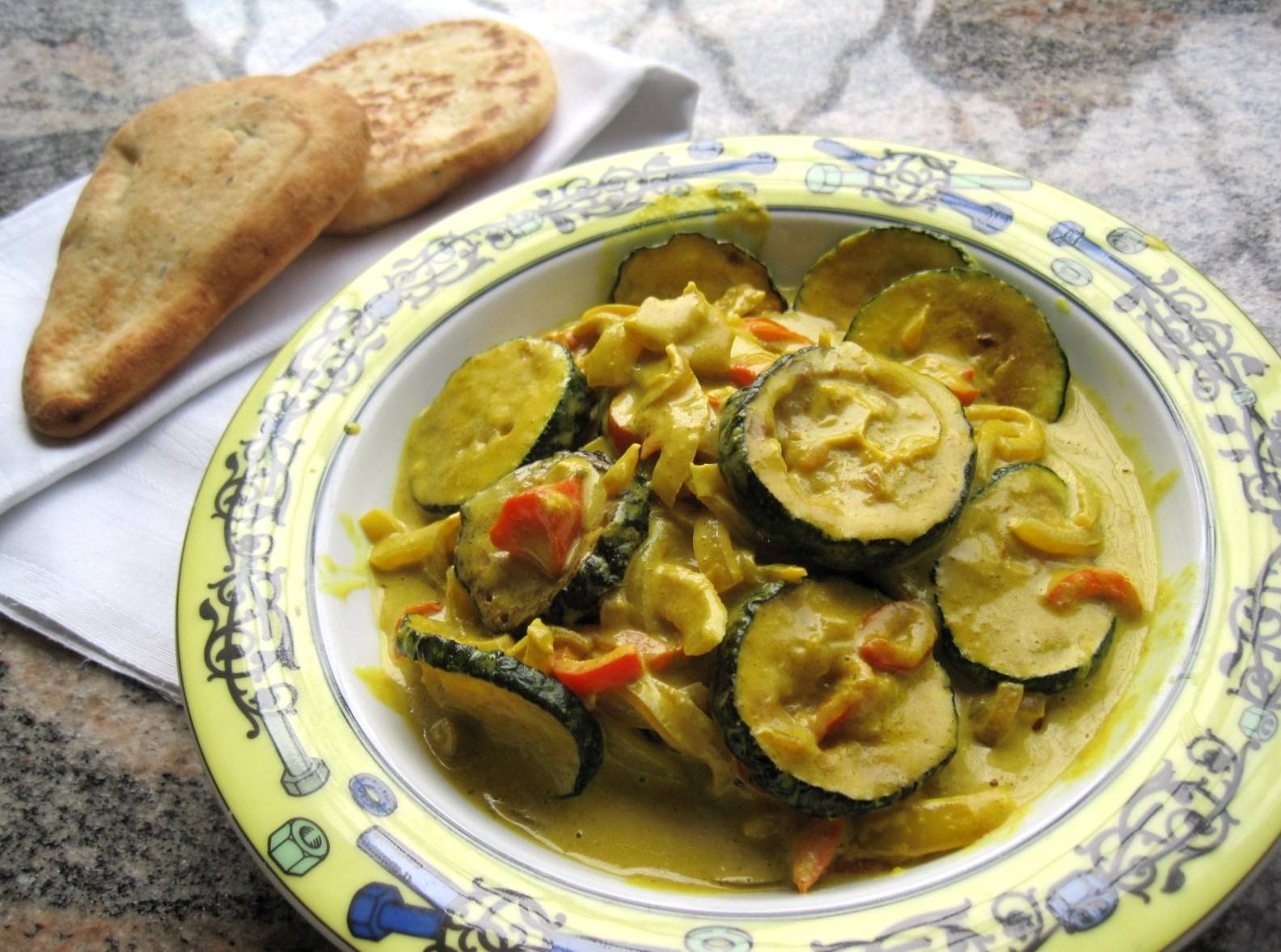 Zucchini-Curry