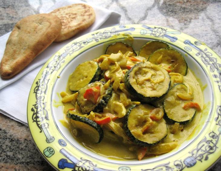 Zucchini-Curry Zucchini-Curry