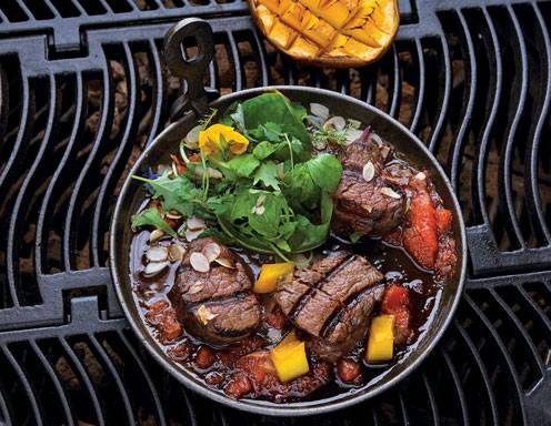 Filet Mignon mit Mango und Grapefruit Rezept - ichkoche.de
