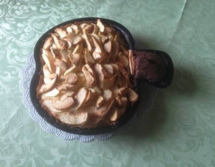 Versunkener Apfelkuchen Versunkener Apfelkuchen