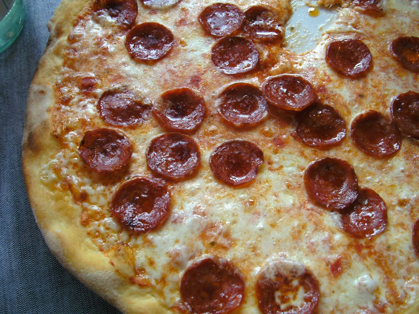 Pizza Salami scharf