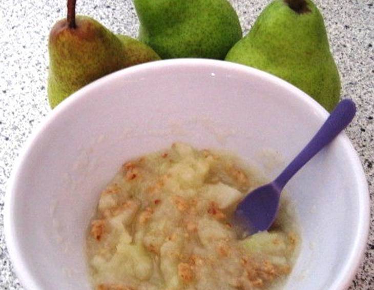 Birnen-Cornflakesbrei Birnen-Cornflakesbrei