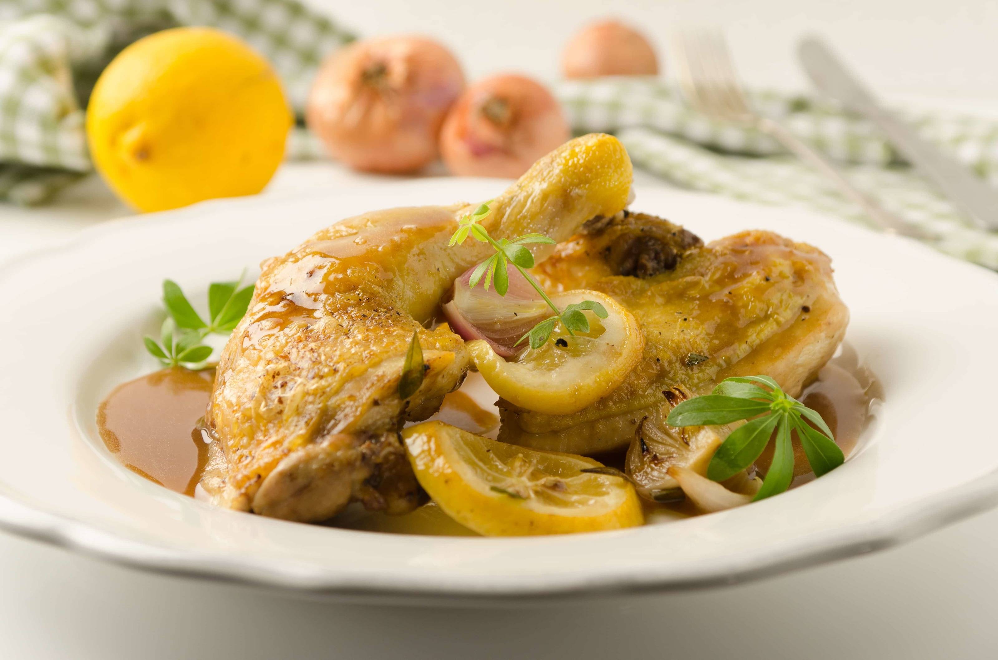 Hendl mit Waldmeister Rezept ichkoche.at