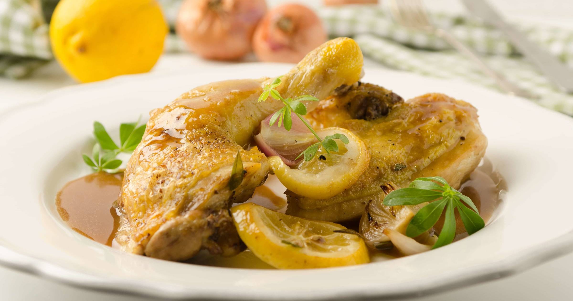 Hendl mit Waldmeister Rezept ichkoche.at