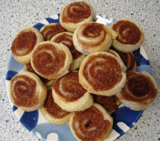 Zucker-Zimt-Schnecken