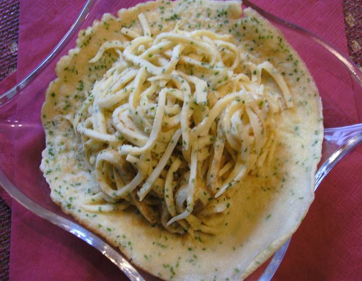 Schnittlauch-Frittaten Schnittlauch-Frittaten