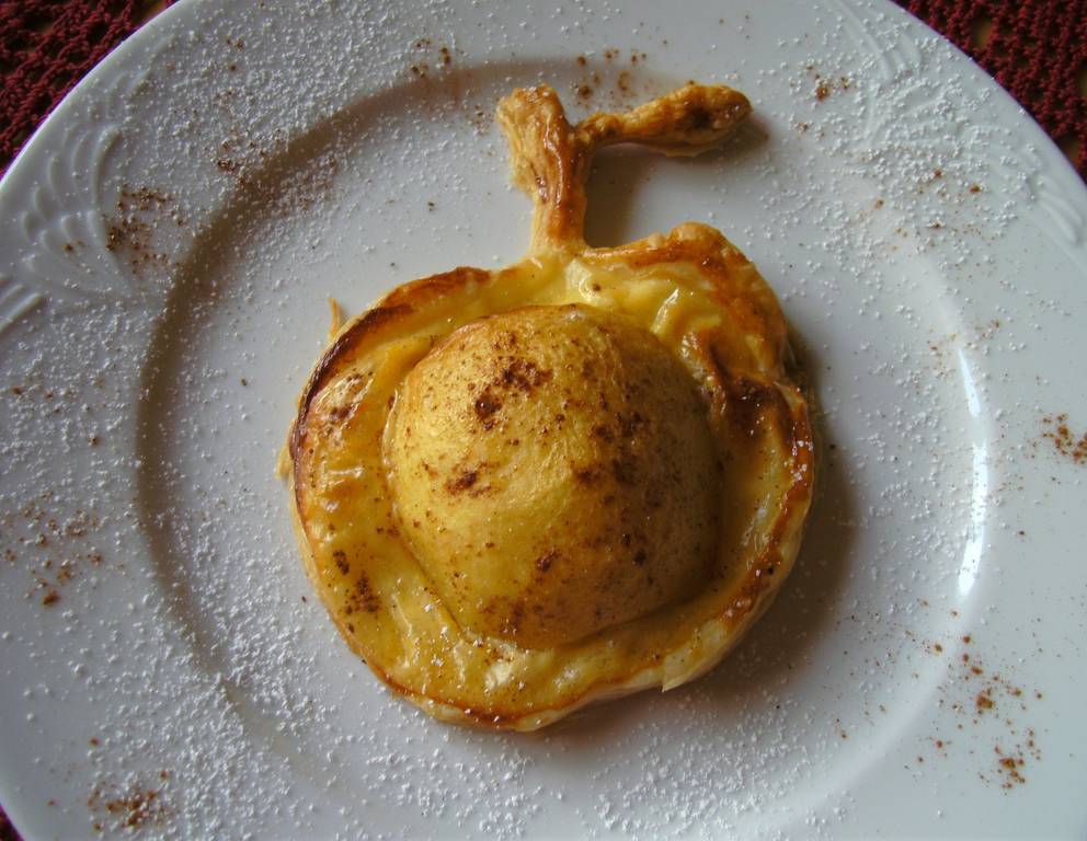 Zimt-Äpfel auf Blätterteig Zimt-Äpfel auf Blätterteig