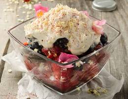 Beeren mit Vanillecreme Beeren mit Vanillecreme