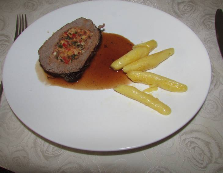 Gefülltes Kalbsfilet