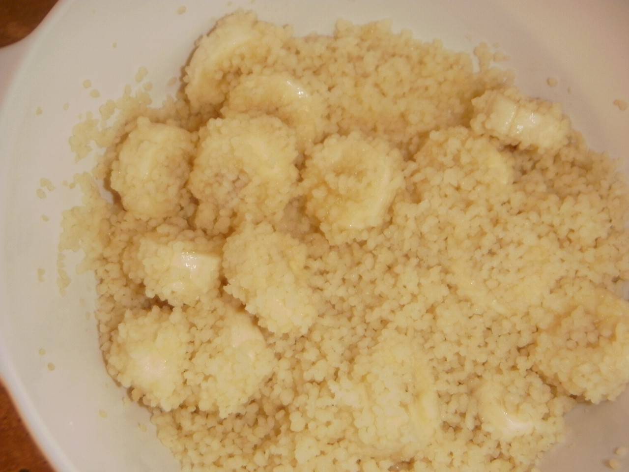 Süßes Bananen-Couscous