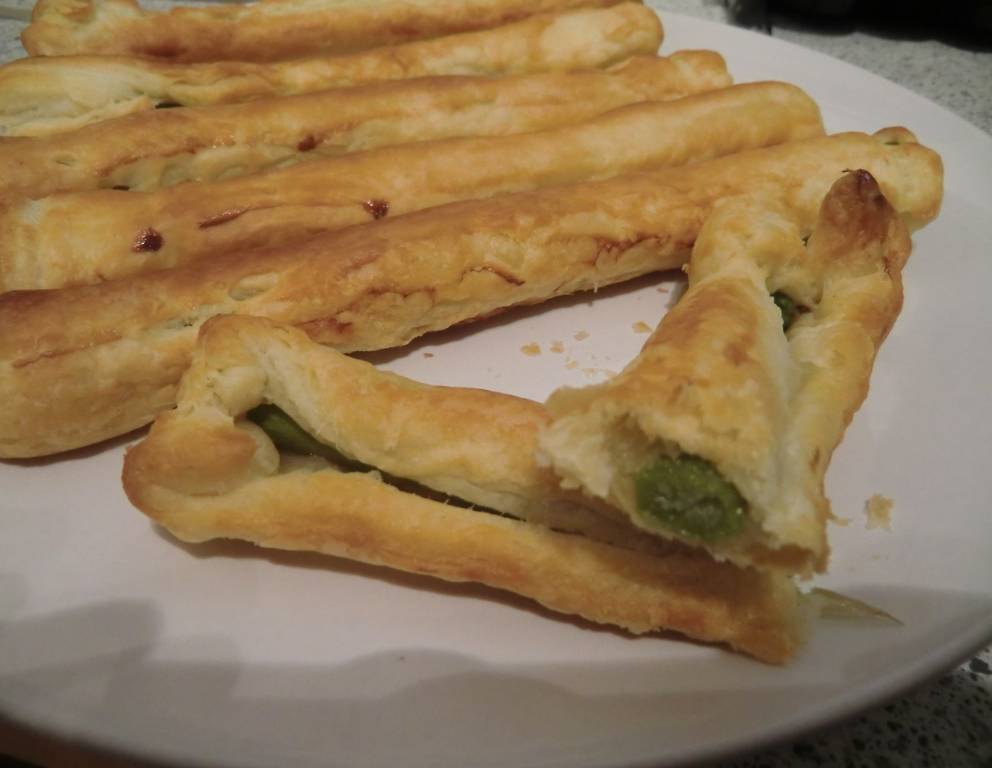 Spargel im Schlafrock Spargel im Schlafrock