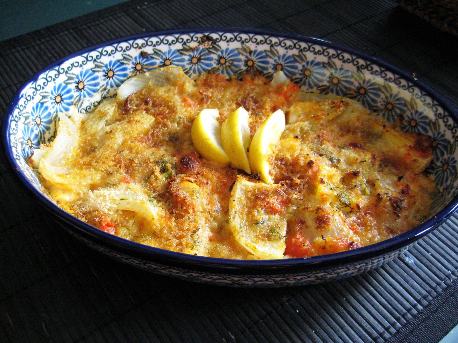 Fenchelgratin mit Tomaten und Mozzarella Rezept - ichkoche.at