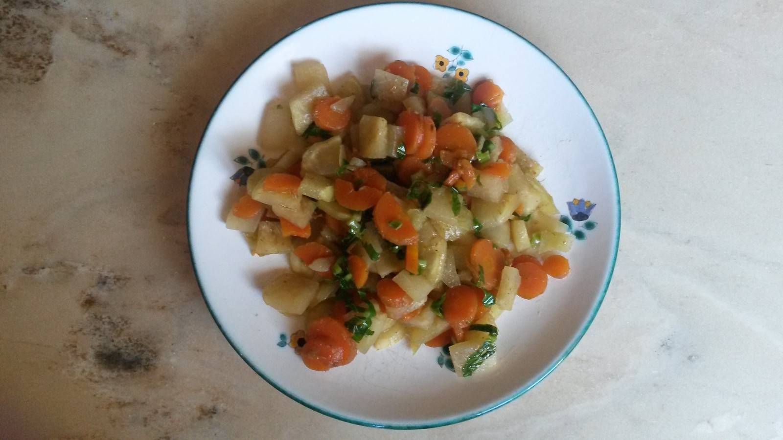 Karotten-Kohlrabigemüse