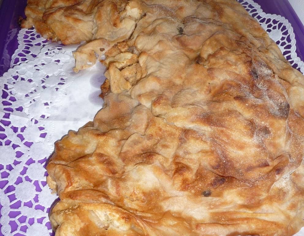 Riesenapfelstrudel Riesenapfelstrudel
