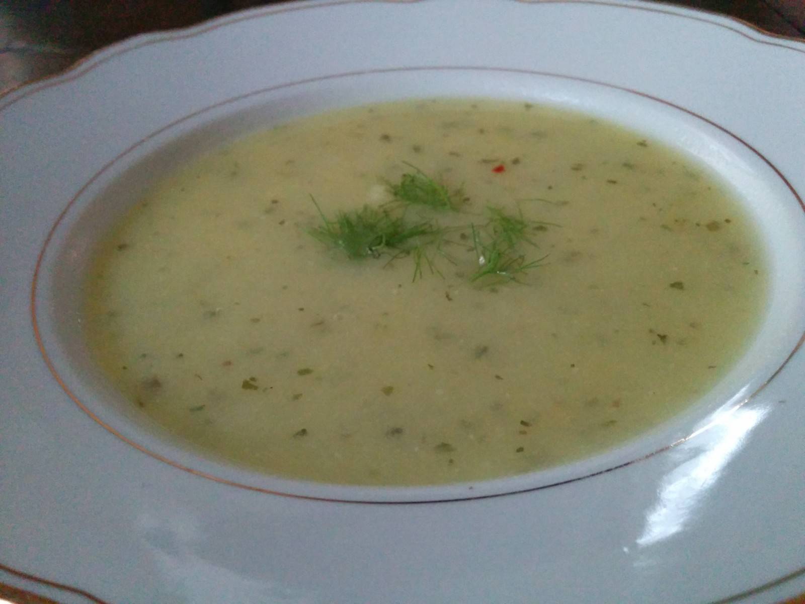 Fenchel-Erdäpfel-Suppe