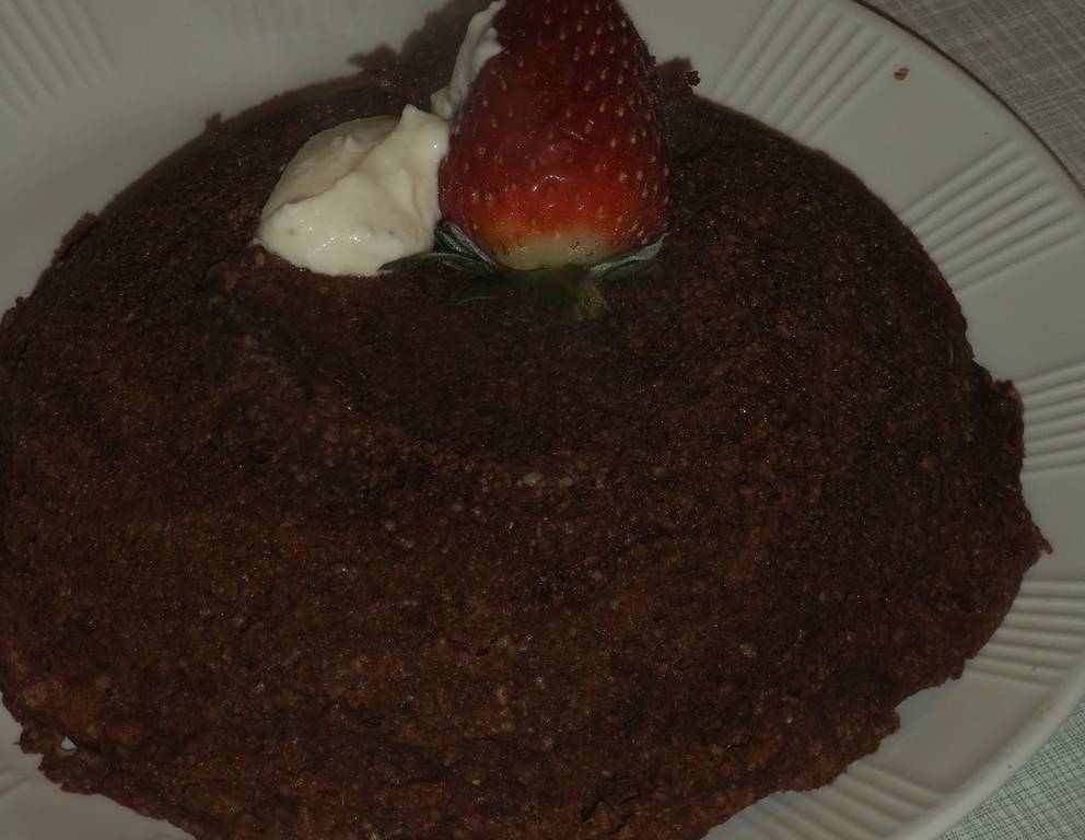 Schokokuchen aus der Mikrowelle Schokokuchen aus der Mikrowelle