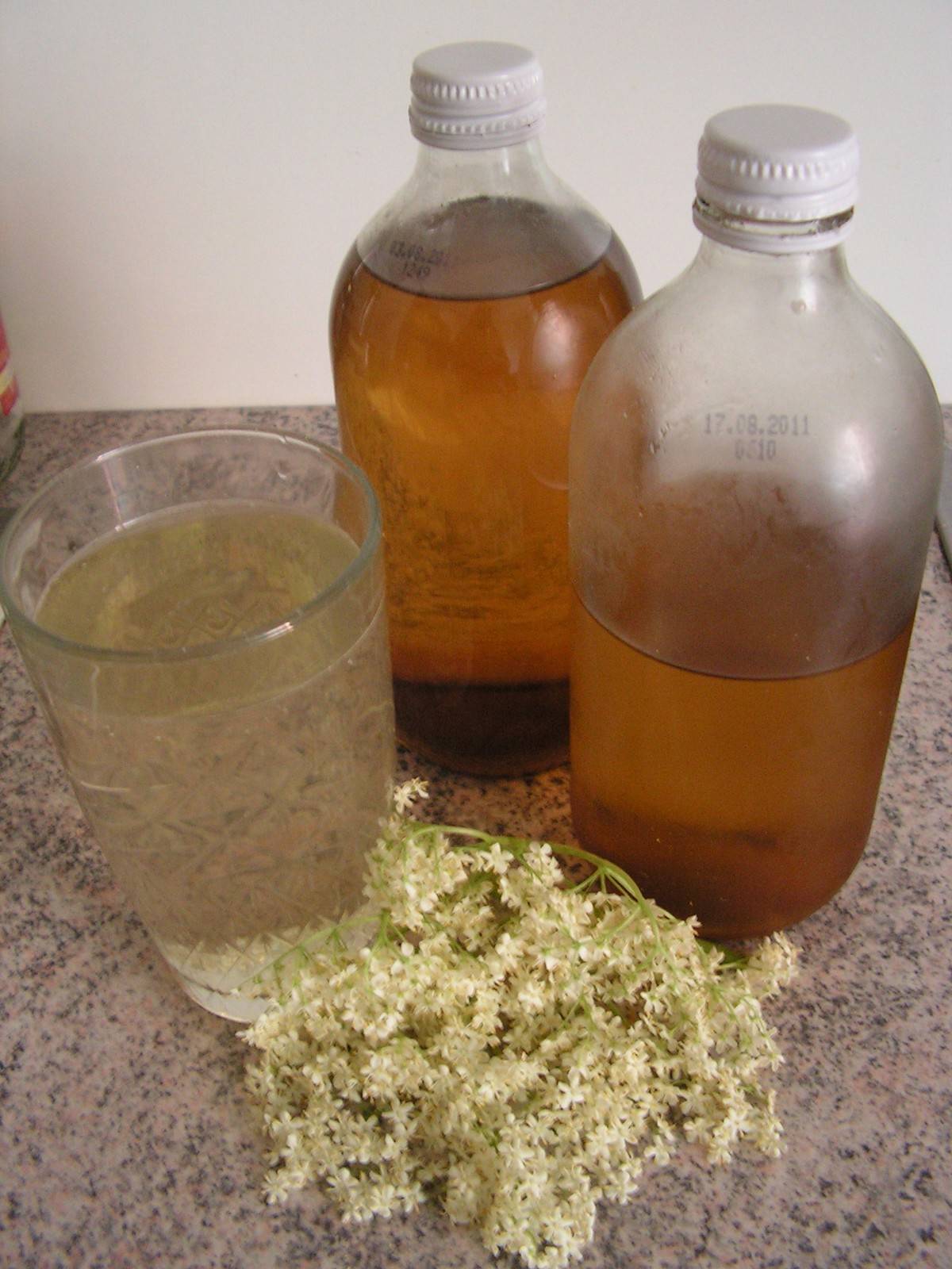 Zitroniger Holunderblütensaft Rezept - ichkoche.de Zitroniger Holunderblütensaft Rezept - ichkoche.de