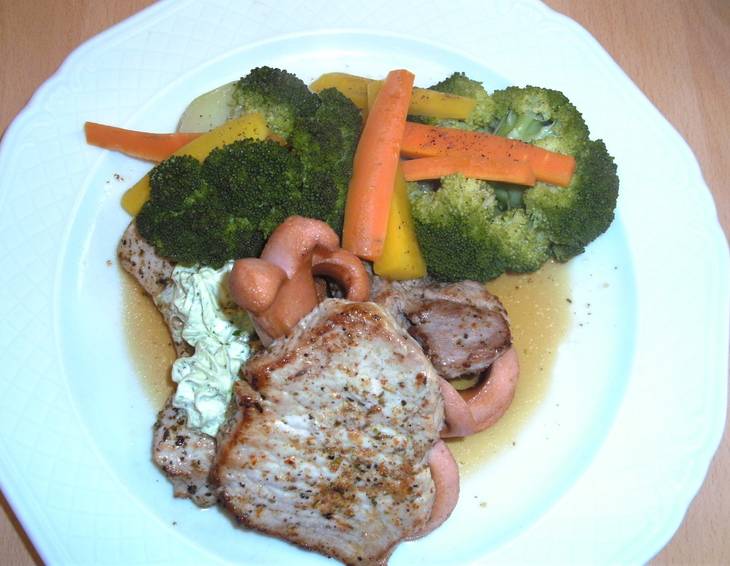 Grillteller mit Gemüse Grillteller mit Gemüse