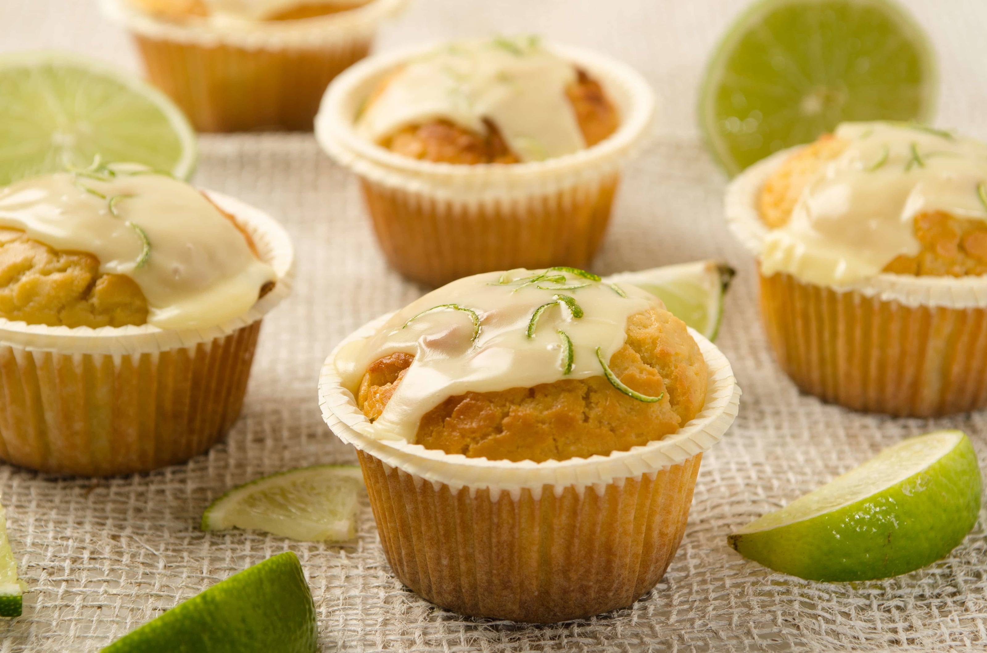 Caipirinha-Muffins