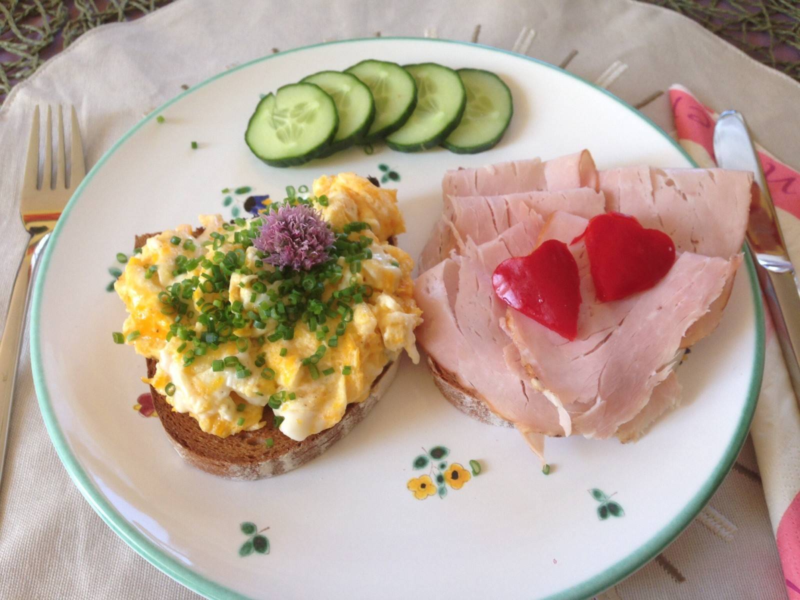 Frühstück mit Ei