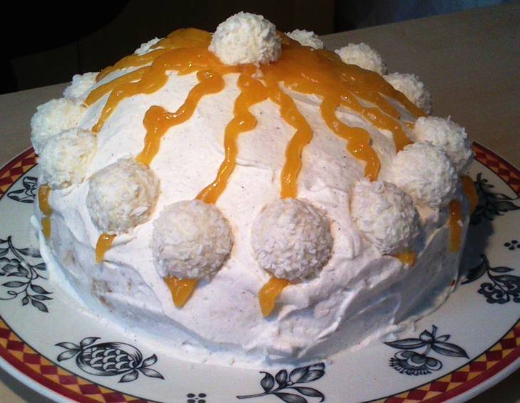 Torta di Raffaello Torta di Raffaello