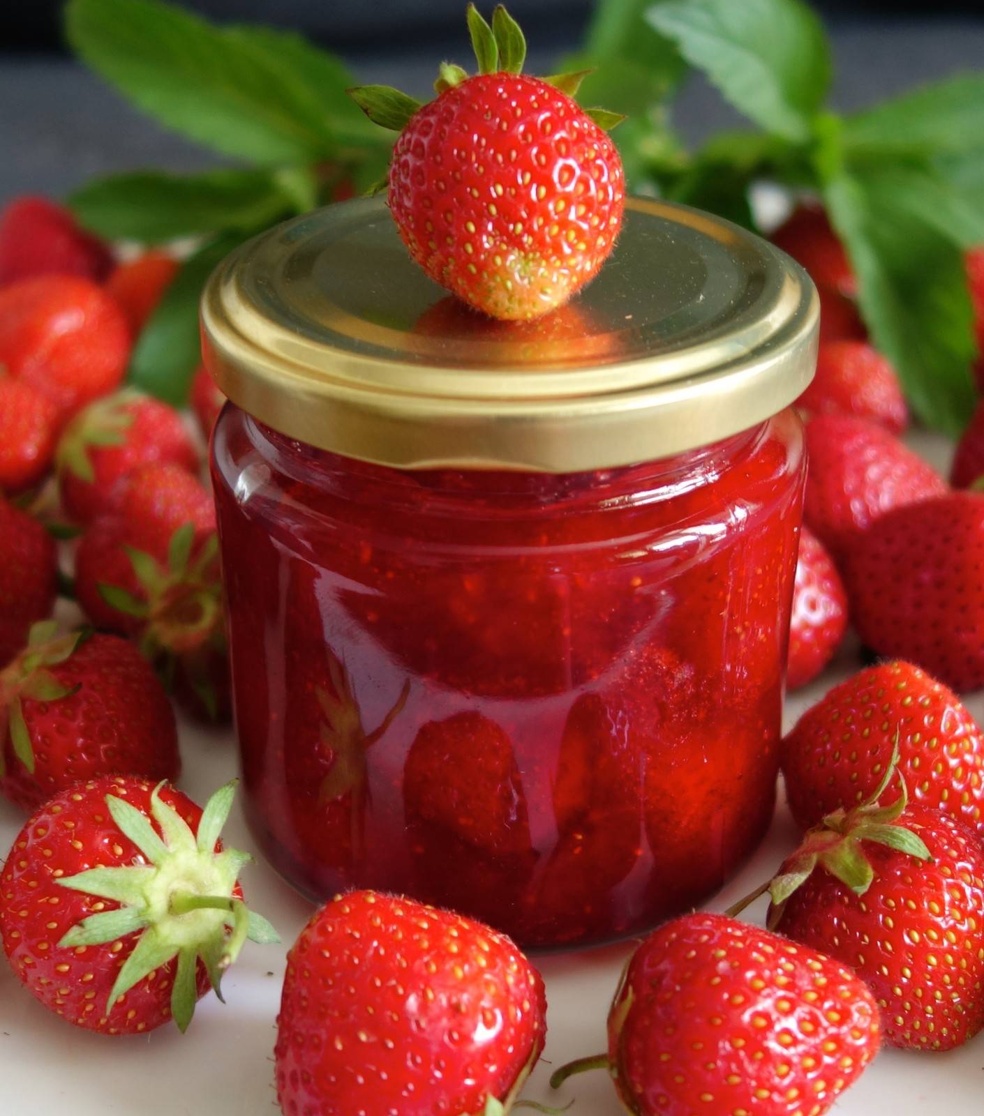 Erdbeermarmelade mit Rum Rezept - ichkoche