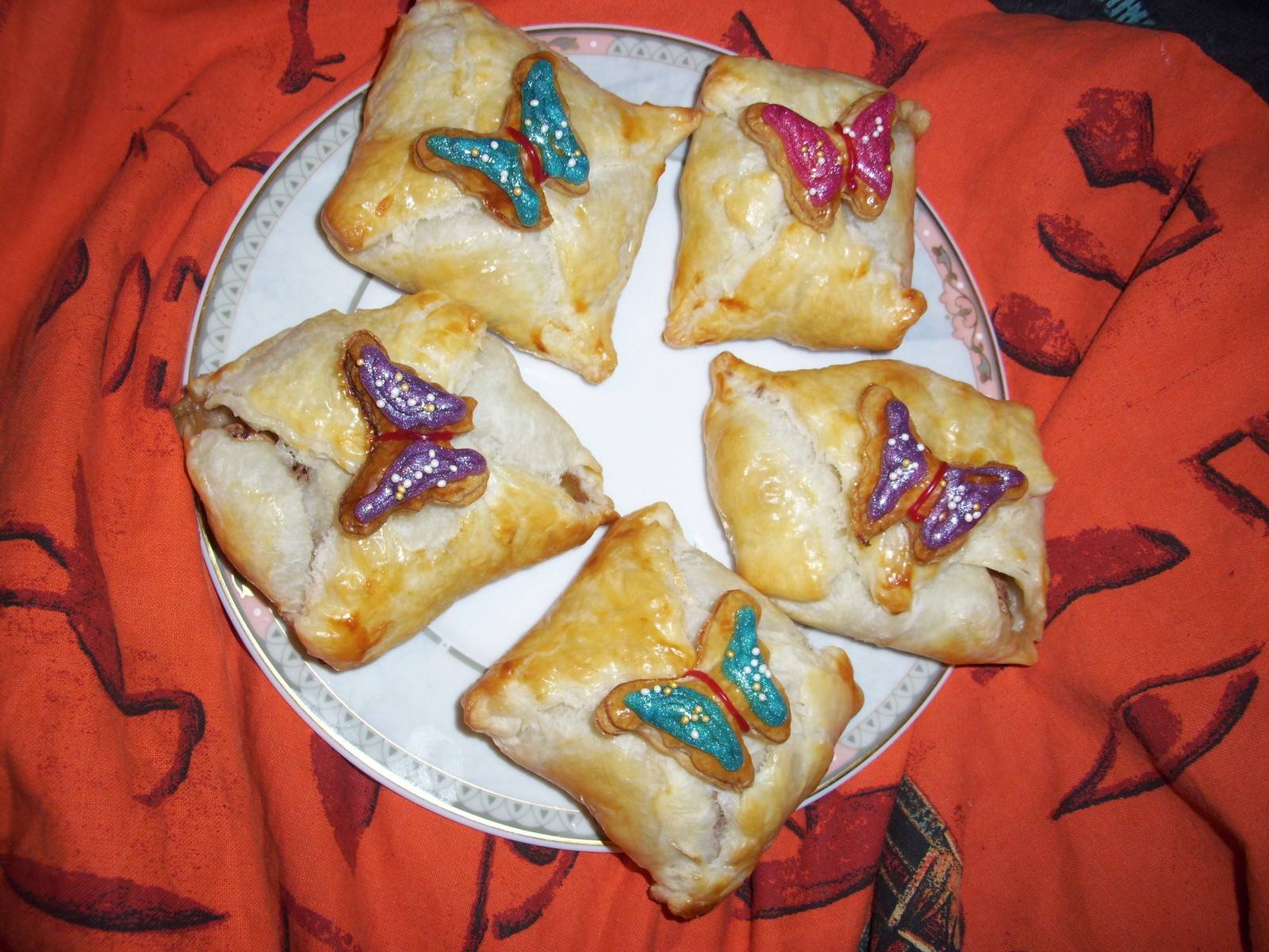 Schokodreiecke mit Kürbiskernen Rezept - ichkoche.at Schokodreiecke mit Kürbiskernen Rezept - ichkoche.at