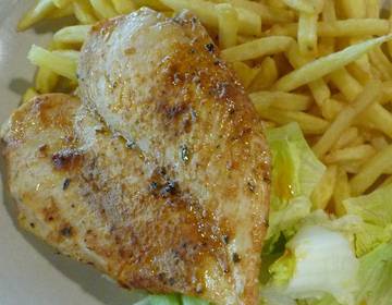 Knoblauch-Hühnerfilet Knoblauch-Hühnerfilet