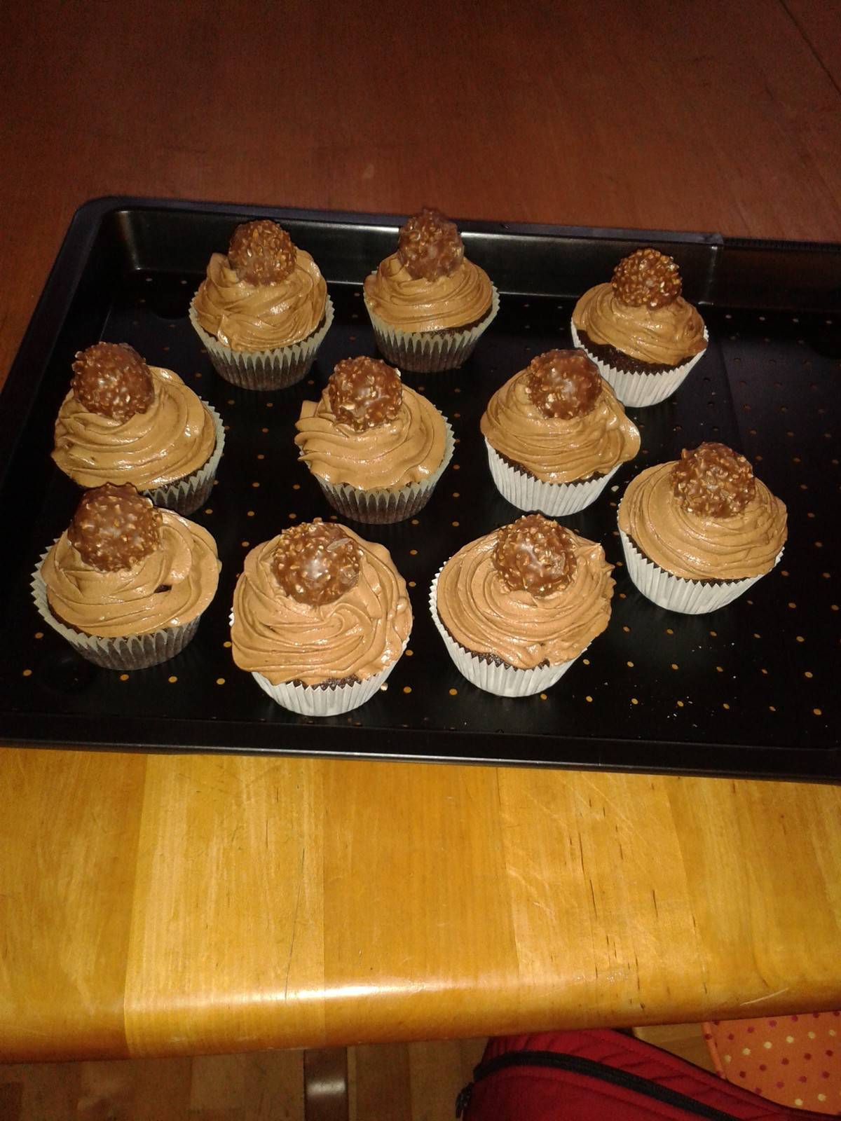 Ferrero Rocher-Cupcakes