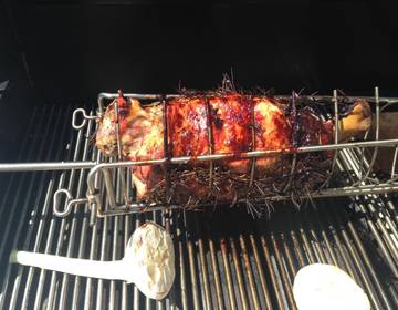 Lammkeule vom Grill Lammkeule vom Grill