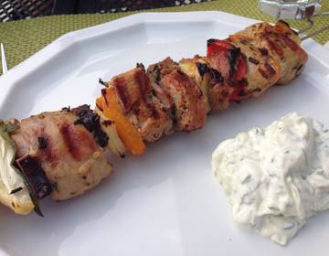 Filetspieße vom Grill Filetspieße vom Grill