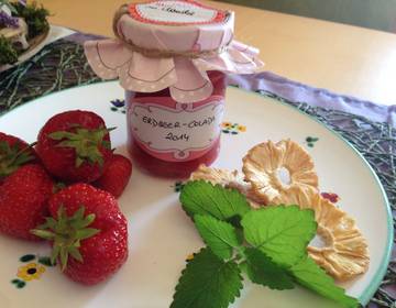 Erdbeer-Colada-Marmelade Erdbeer-Colada-Marmelade