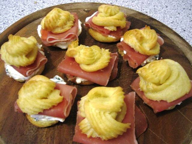 Brandteigkrapfen pikant