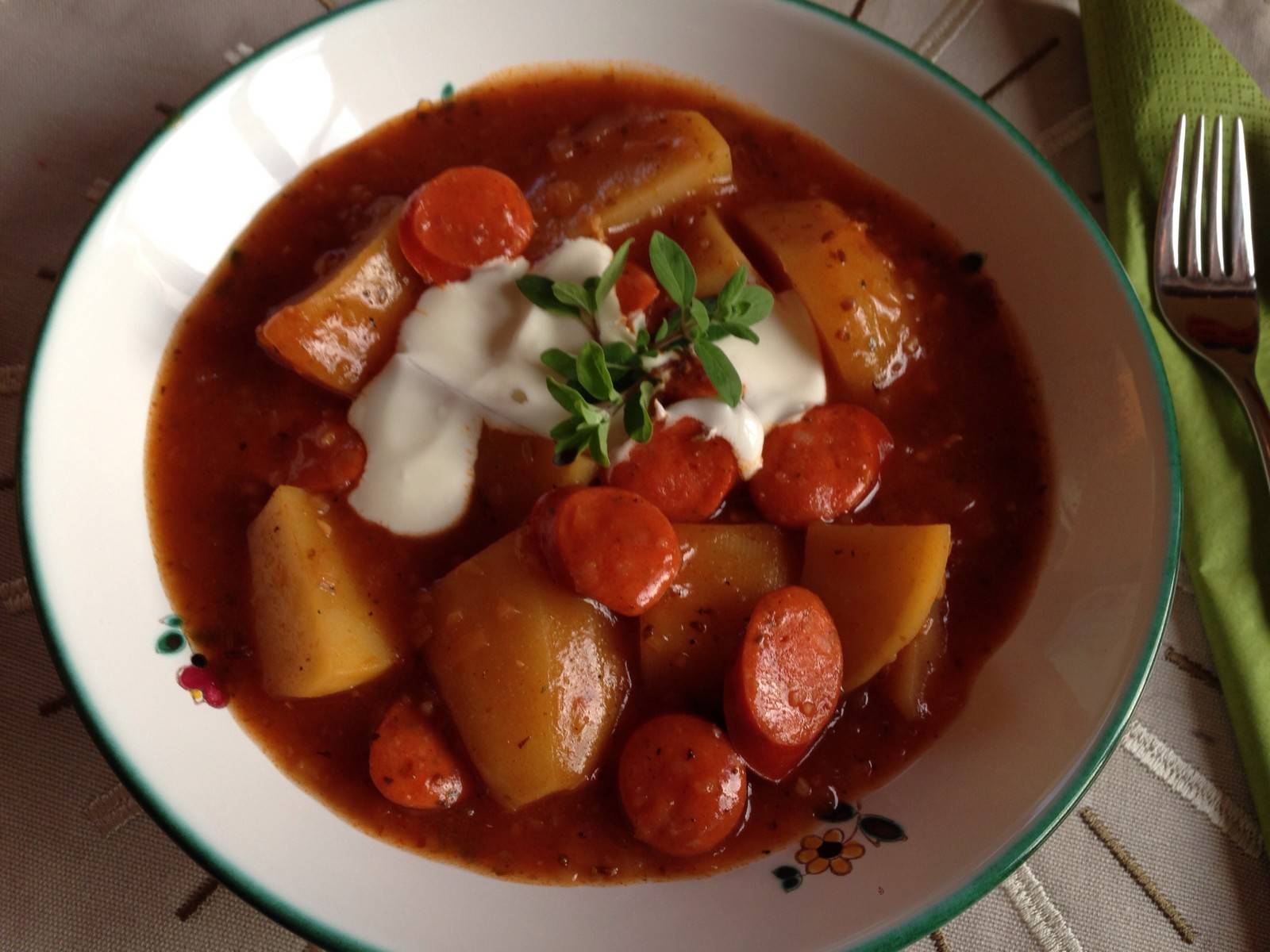 Erdäpfelgulasch Erdäpfelgulasch