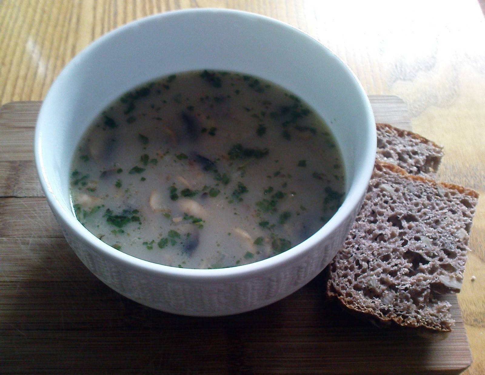 Champignonsuppe