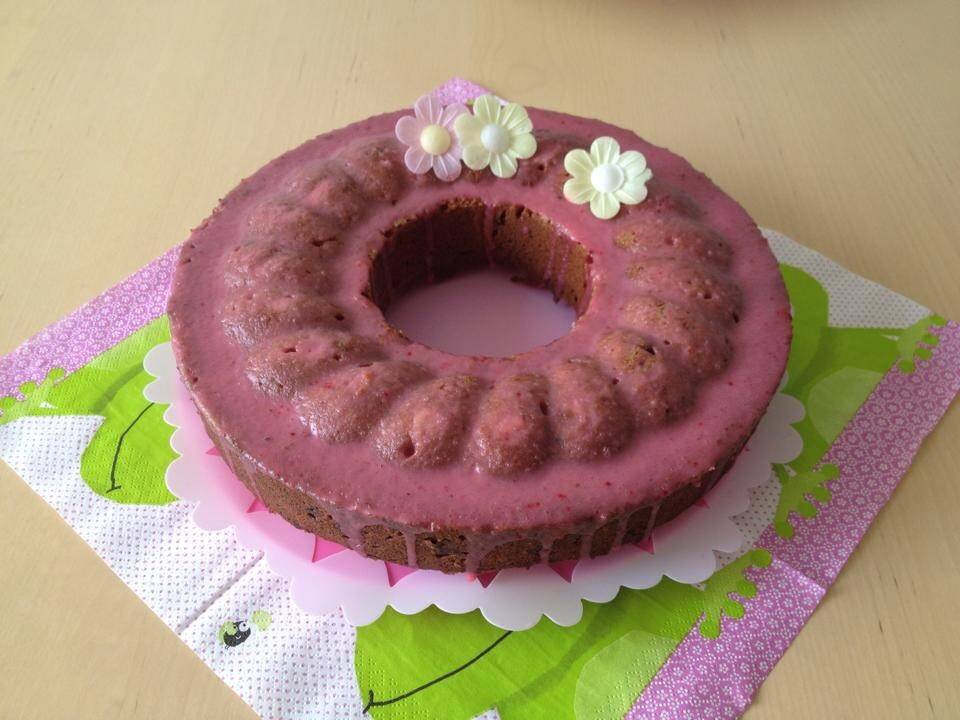 Pink Himbeerschokohupf