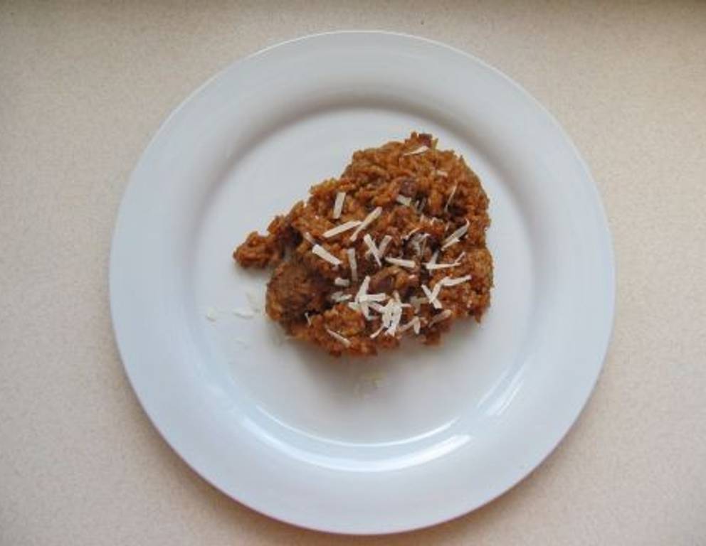 Reisfleisch mit Parmesan Reisfleisch mit Parmesan