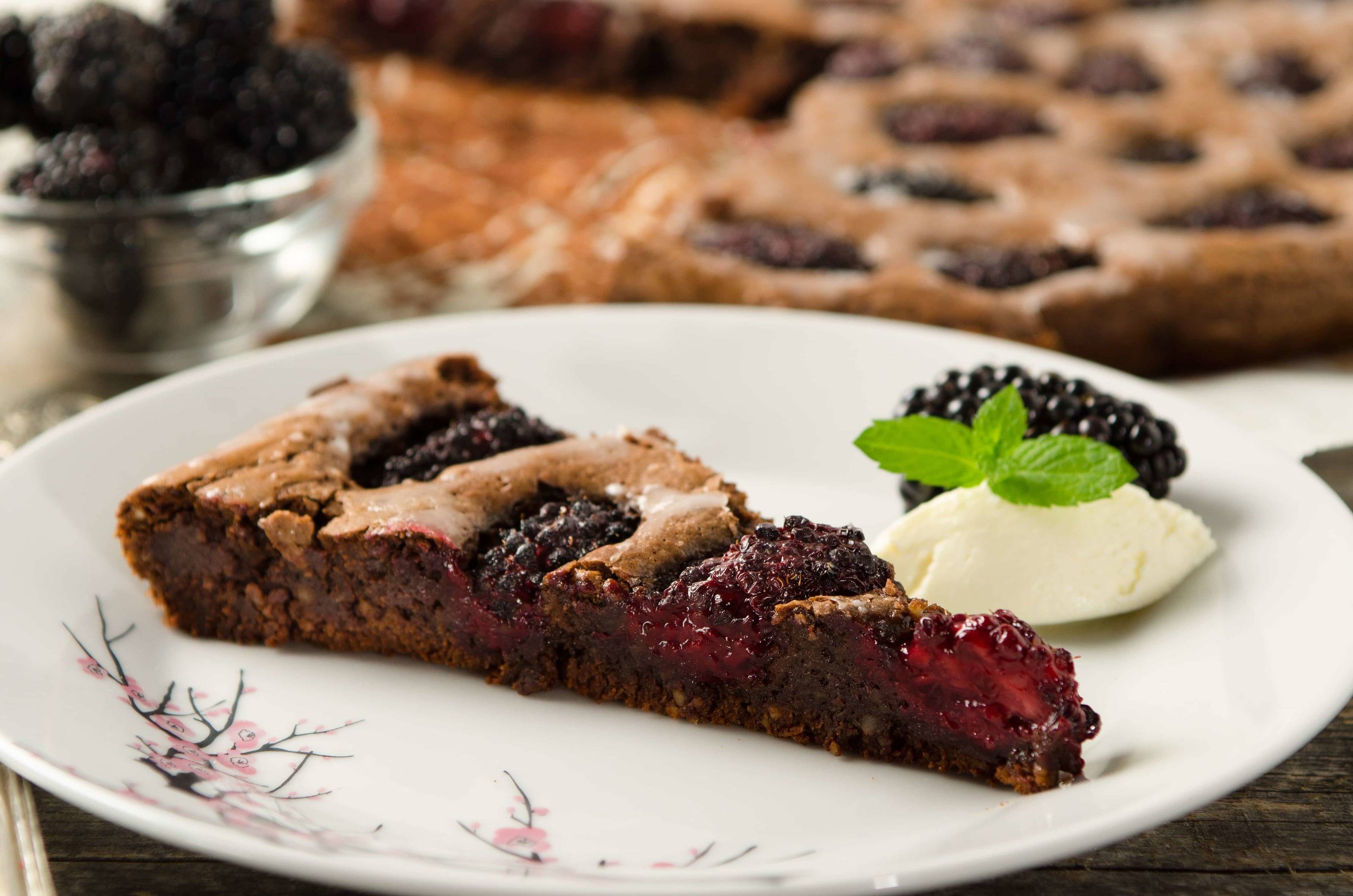 Brombeer-Schokolade-Tarte Rezept