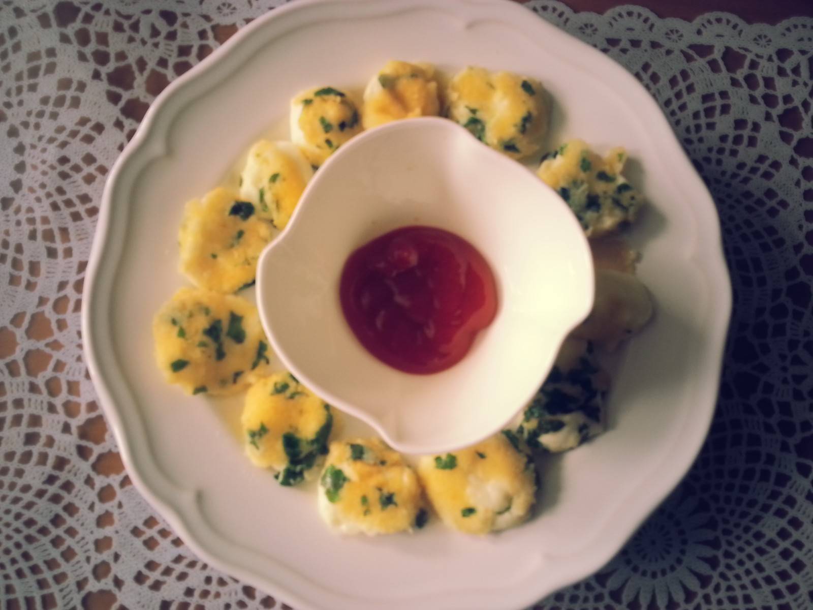 Mozzarellabällchen mit Oreganopanier