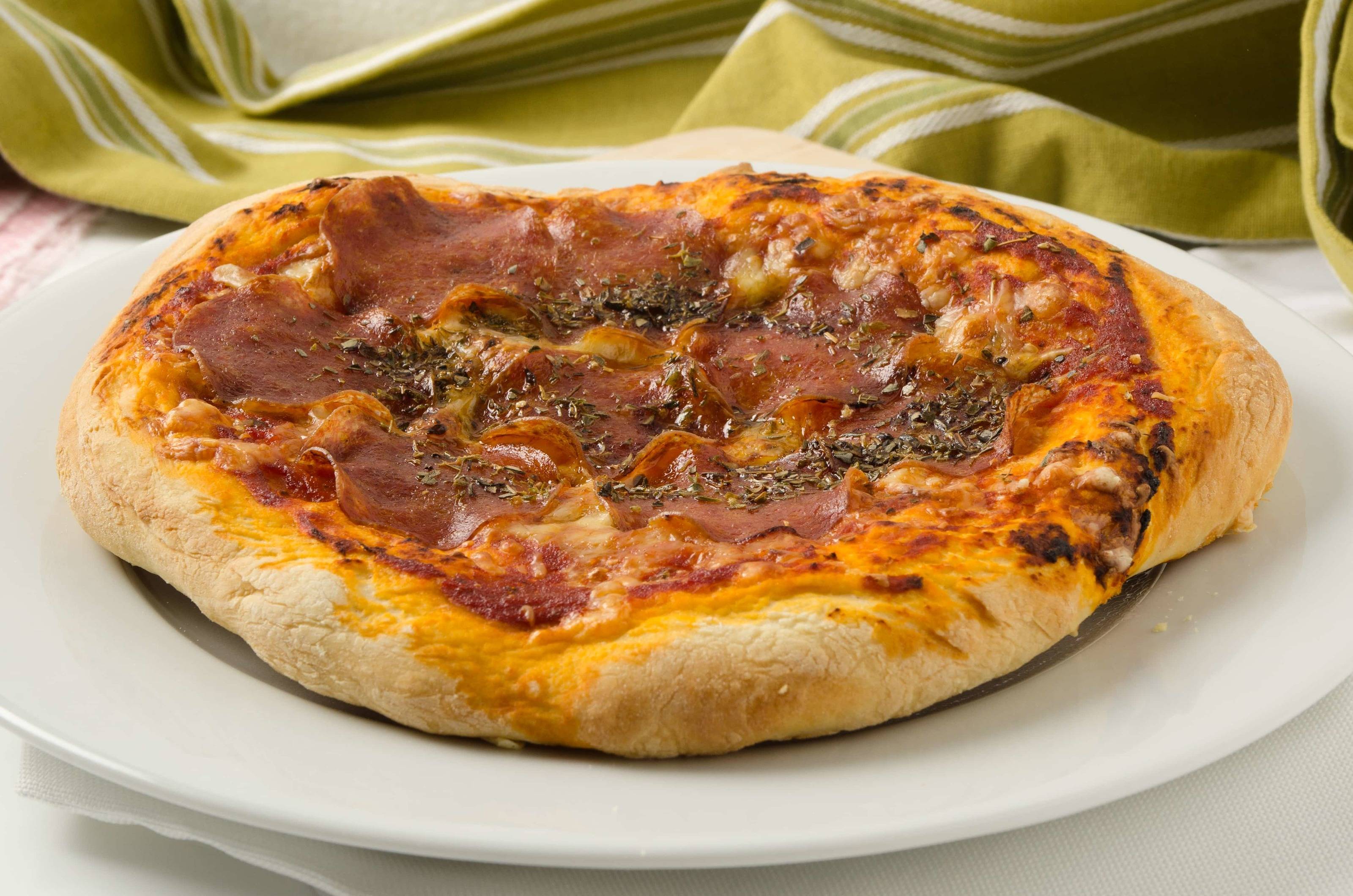Pizza Salami Rezept