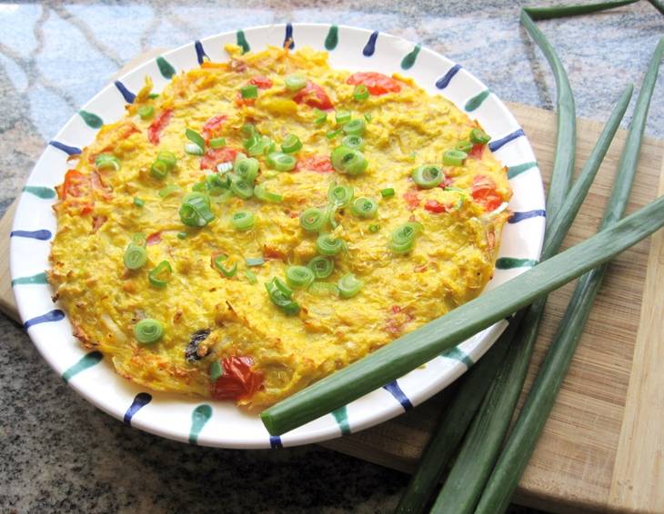 Frittata mit Mais Frittata mit Mais