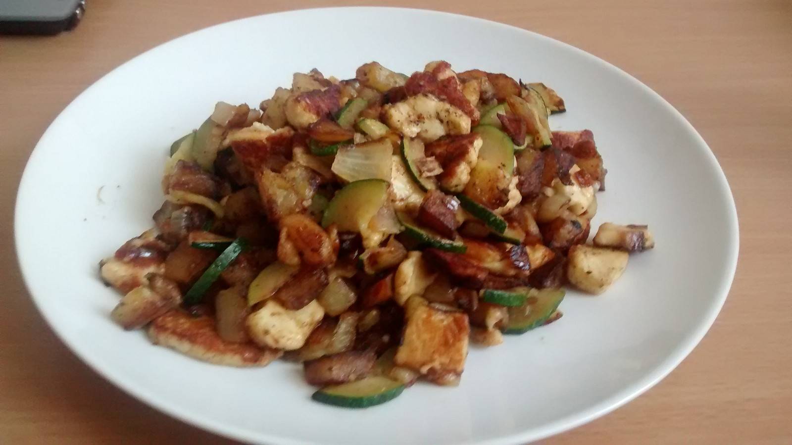 Halloumi-Gemüsepfanne