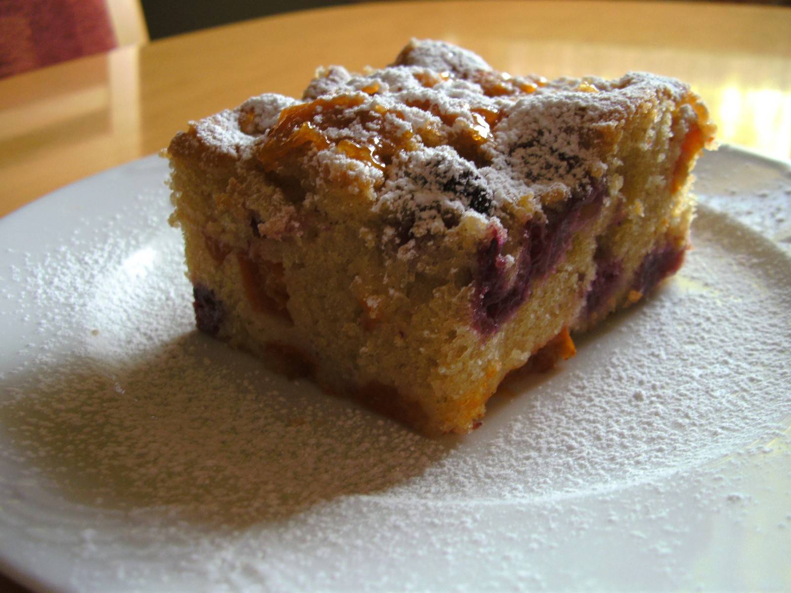 Blechkuchen mit Früchten Rezept - ichkoche.ch Blechkuchen mit Früchten Rezept - ichkoche.ch