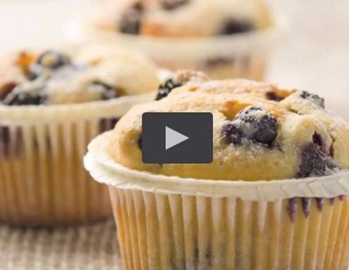 Video - Heidelbeer-Muffins - ichkoche.de