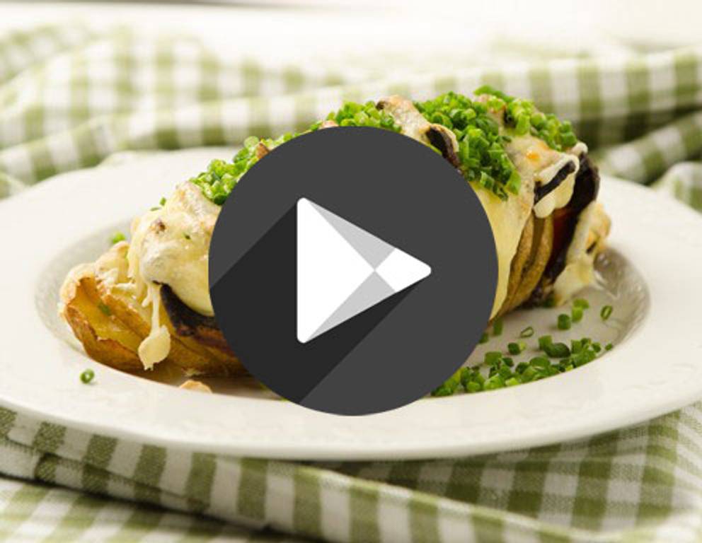 Gratinierte Speck-Kartoffel Gratinierte Speck-Kartoffel